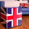 Picture of Union Jack Flag Mini Fridge EL193