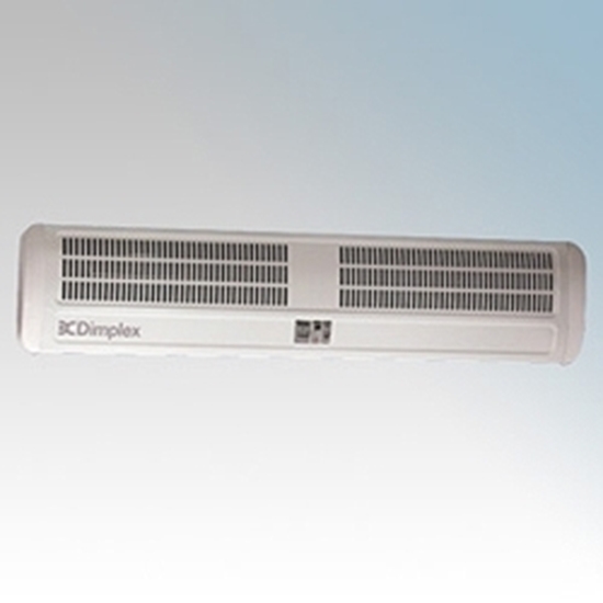 Picture of Dimplex AC3N AC Range White Warm Air Curtain With Adjustable Air Flow Direction & Integral Controls For Single Doorways 3.0kW