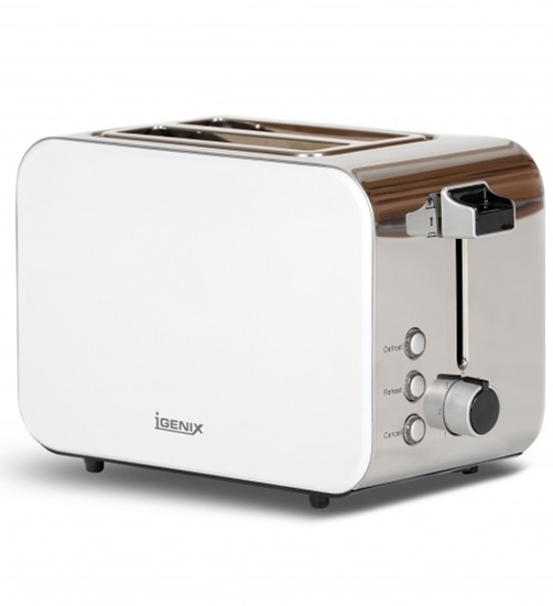 Picture of Igenix IG3202C 2 Slice Toaster – Metallic Cream and Polished Stainless Steel