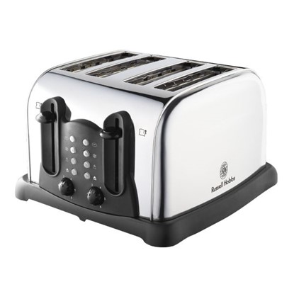 Picture of Russell Hobbs 18099 Polished 4 Slice Toaster