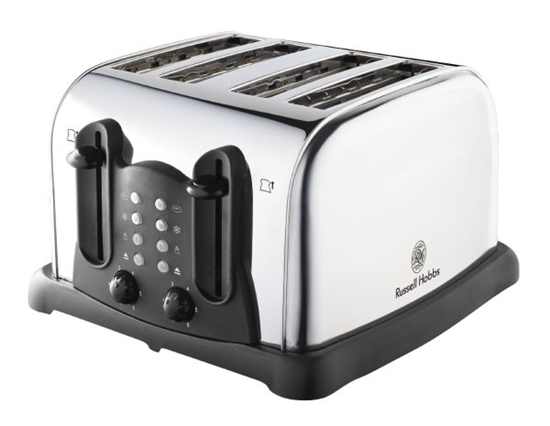 Picture of Russell Hobbs 18099 Polished 4 Slice Toaster