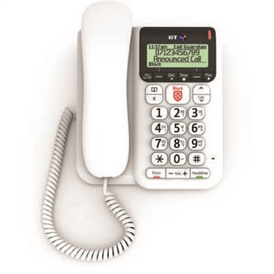 Picture of BT DECOR 2600 CORDED TELEPHONE